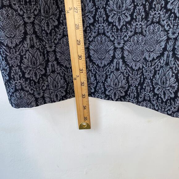 VTG Dialogue Jacquard Long Blazer Jacket Women’s SZ 8 Baroque Academia Elegant - Picture 10 of 10